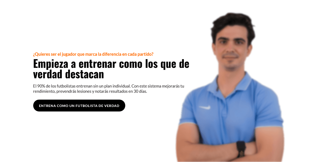 Sport Landing Page